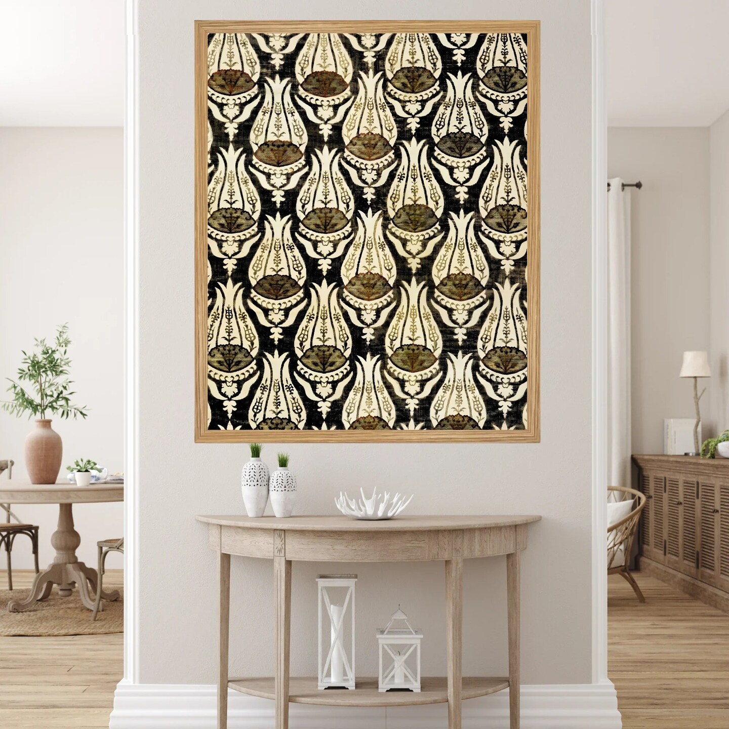 Large Framed Corporate Office Decor Wall Art Canvas 40x60 Inch - William Morris