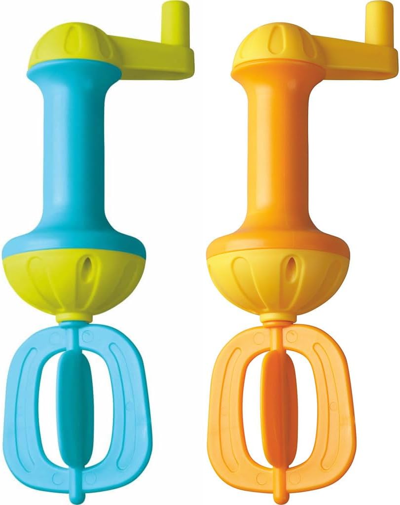 HABA Bubble Bath Whisk 2 Pack - Tub Time Extra Bubbles Bath Toy for Toddlers to Enhance Sensory Play