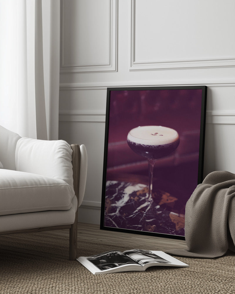 Las Vegas Cocktail - Pictufy Studio III 24x36 Black Framed Art | Home or Office Art