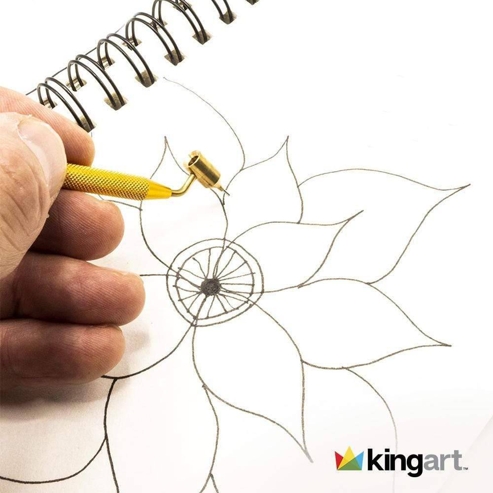KINGART&#xAE; Fine Line Painting Pen 2-Pack Set