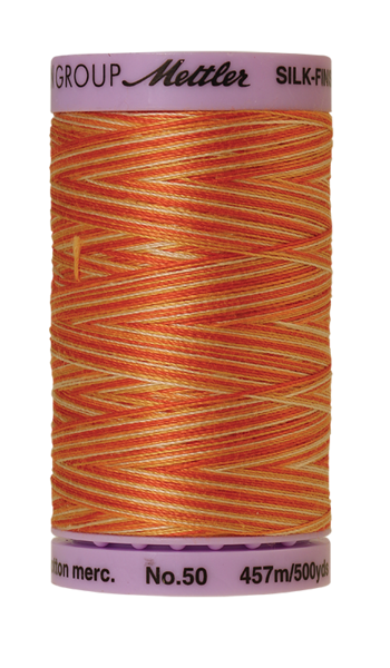 Rust Ombre (9085-9834) | Silk-Finish Cotton Multi 50wt (457M / 500Y) | Mettler Thread