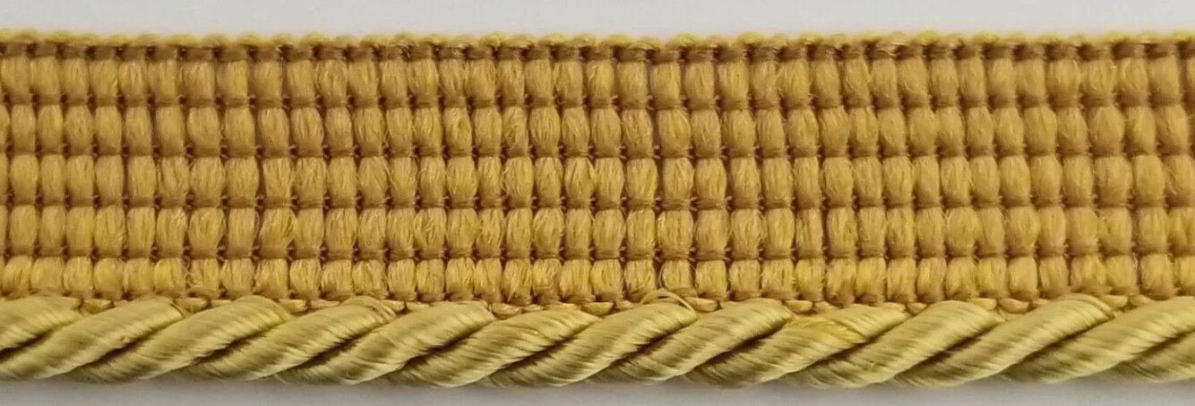Twist Cord with Lip Piping Trimming - 8 Yards- Many Colors Available!