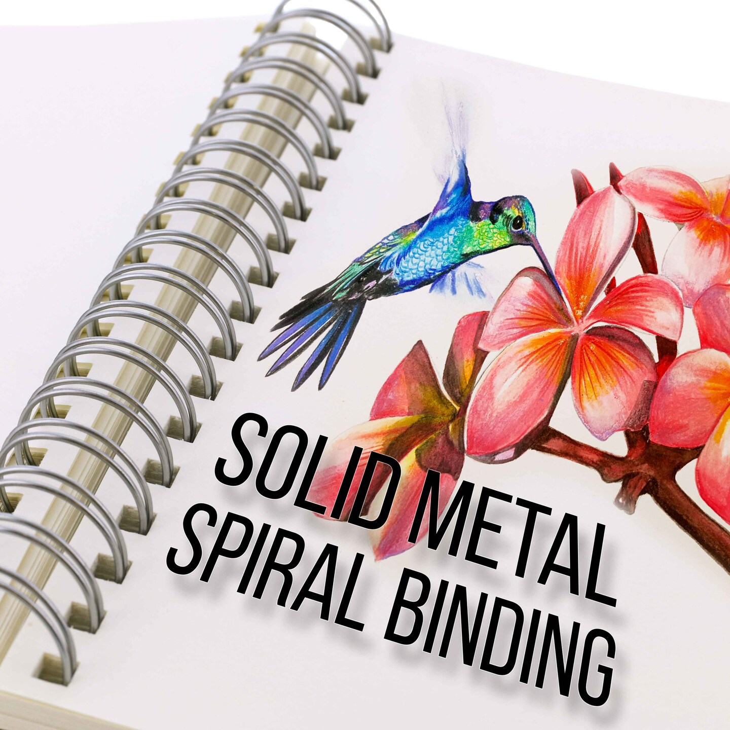 11&#x22;x14&#x22; Top Spiral Bound Sketch Book, 2 Pack, 100 Sheets Each, 60lb (100gsm), Acid-Free, Artist Sketchbook, Drawing Pad for Adults &#x26; Students