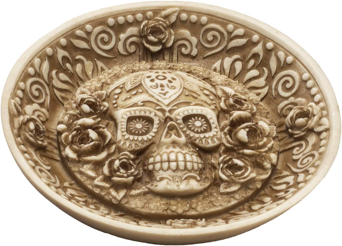 Day of The Dead Sugar Skull Burner Dish