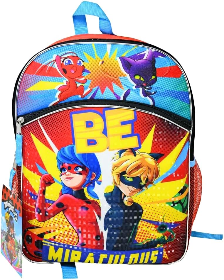 Miraculous Ladybug 16&#x22; Backpack