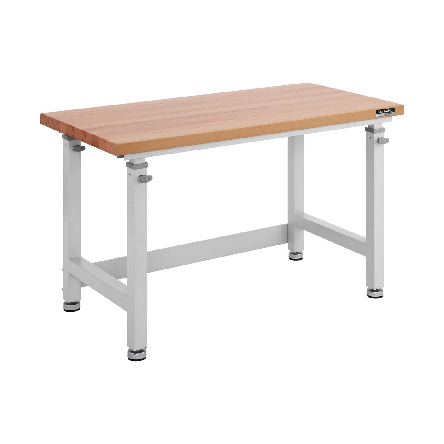 Seville Classics UltraHD Height Adjustable Workbench, 48" W x 24" D x 28.5" to 42" H