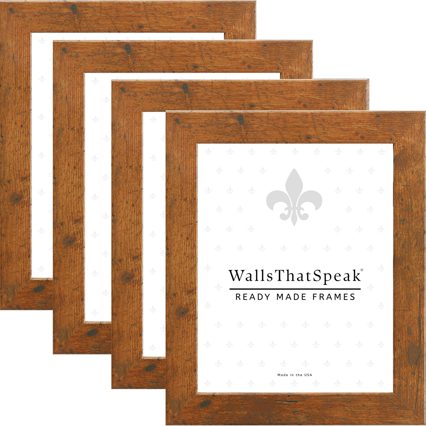 Bauhaus 125 1.25&#x22;, Light Walnut Picture Frame by wallsthatspeak