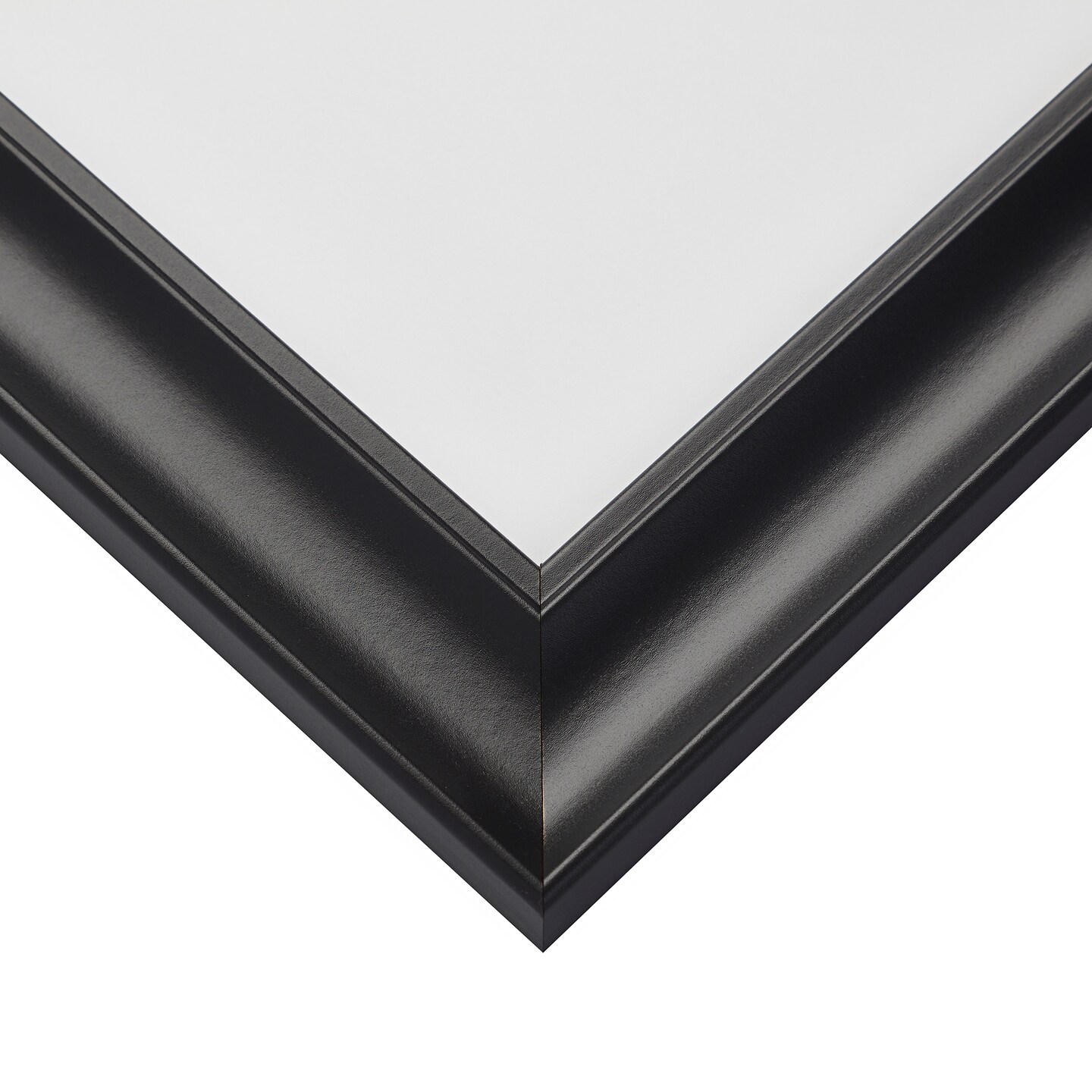 Vintage Revival 1.75&#x22;, Satin Black Matted Picture Frame by wallsthatspeak
