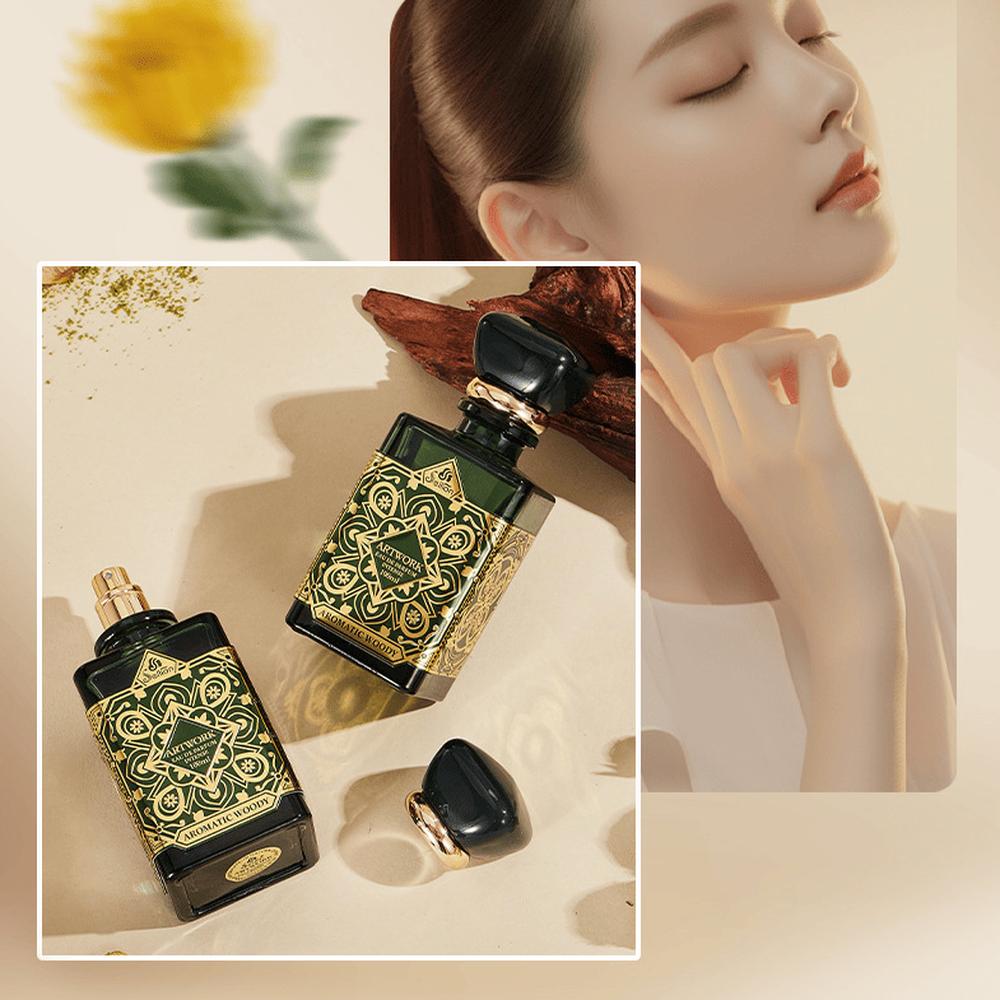 Sellion - Green - Long-lasting Ebony Fragrance for Men and Women - 1 Piece