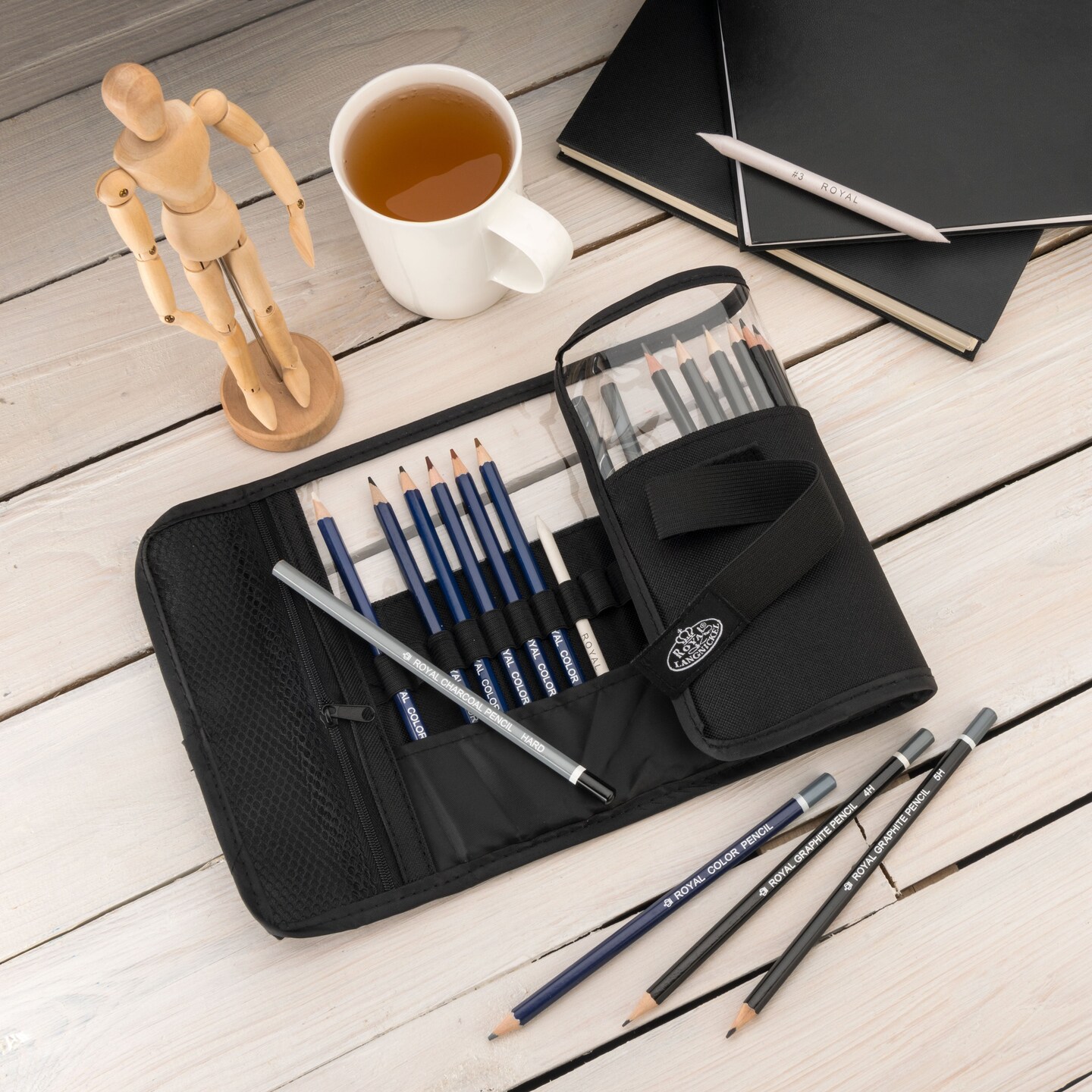 RART-2301 | Essentials&#x2122; 25pc Sketching Pencil Set with Case