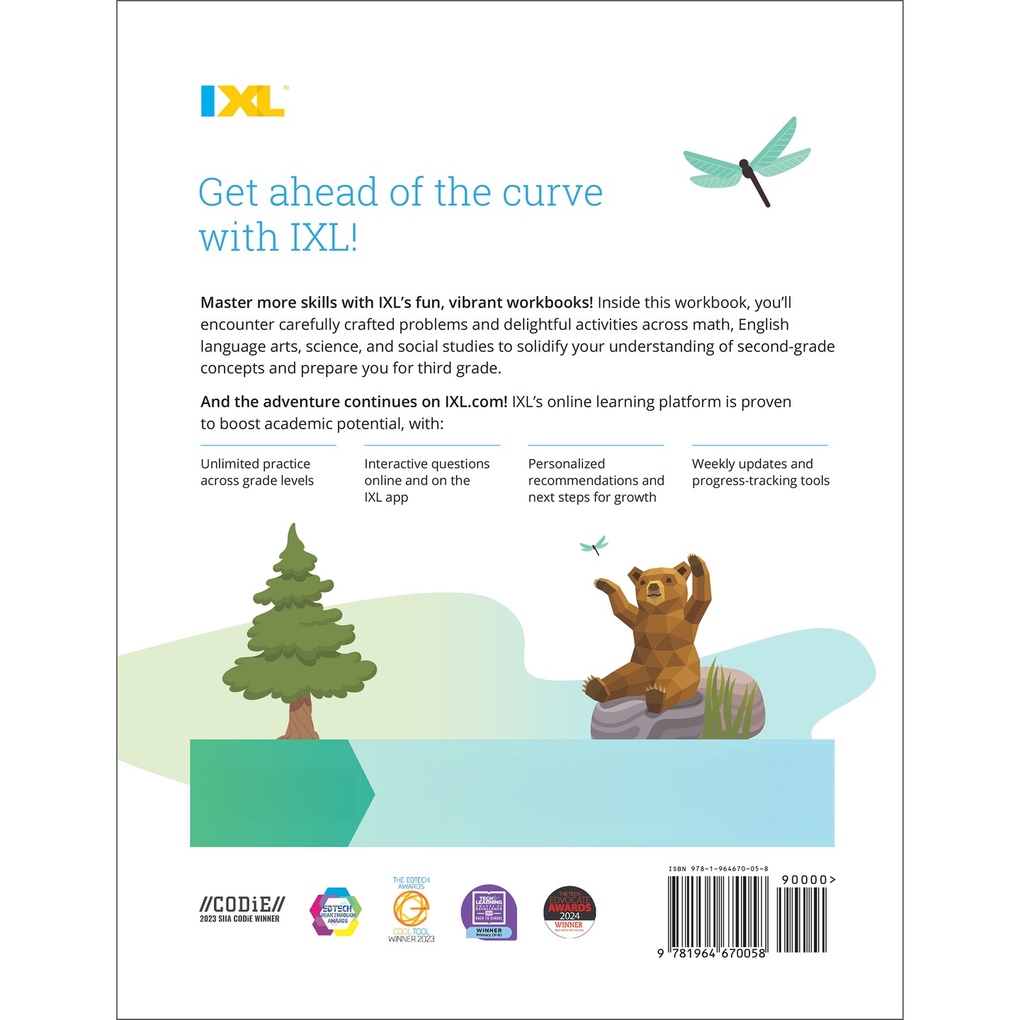 IXL Ultimate Summer 2nd to 3rd Grade Workbooks, Math, Reading Comprehension, Language Arts, Geography, Science, Social Studies, and Writing Practice for Kids