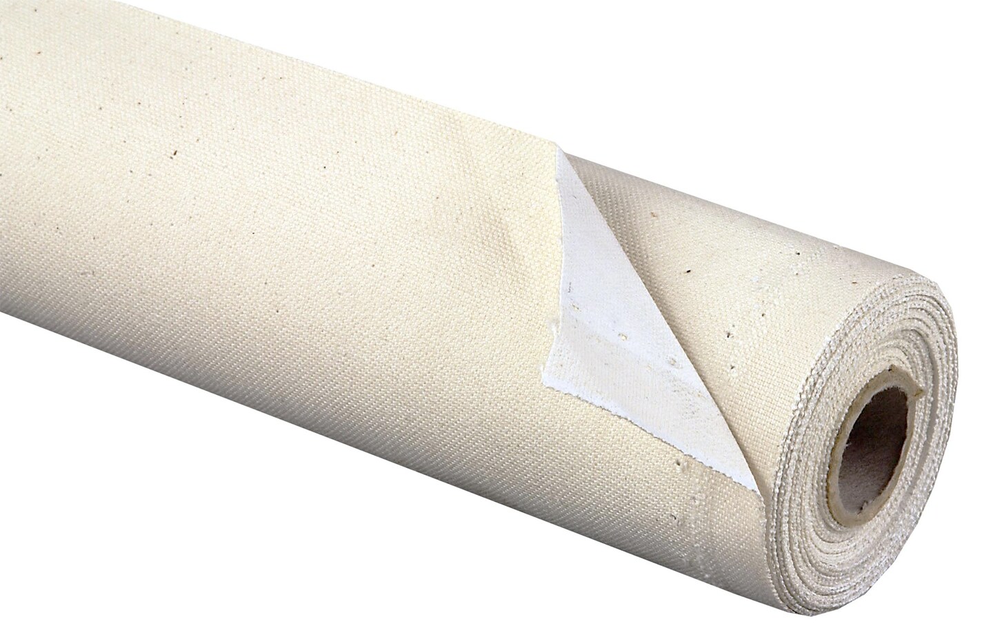 Creative Mark Spectrum Universal Unstretched Cotton Canvas Roll - 72&#x22; x 6 Yards 15 oz  (17.4 oz Primed) Double Primed, Rich White Acid-Free Acrylic Priming, Canvas Rolls for Painting