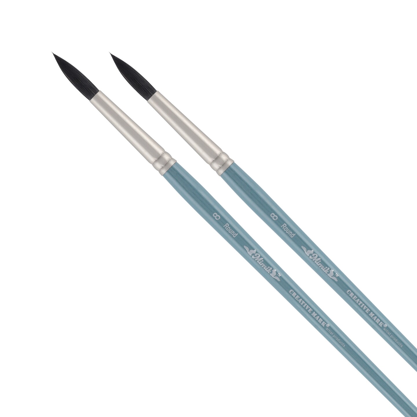 Mimik Professional Watercolor Brushes -Assorted - Synthetic Squirrel Hair - Natural Bristle Artist Brushes for Watercolors, Gouache & Acrylics - Imitates Natural Squirrel and Sable Hair