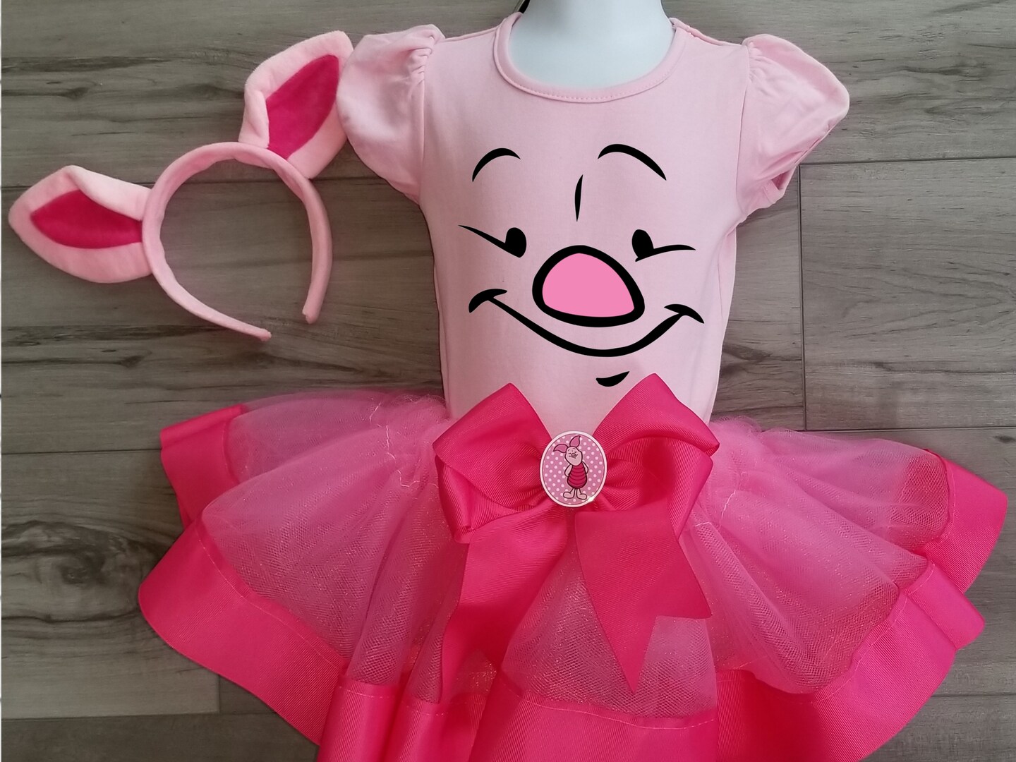 Baby Toddler Girls Piglet Costume Tutu Outfit | Pig Ribbon Tutu, Matching  Tshirt or Onesie and Headband | Costume Tutu Dress | MakerPlace by Michaels