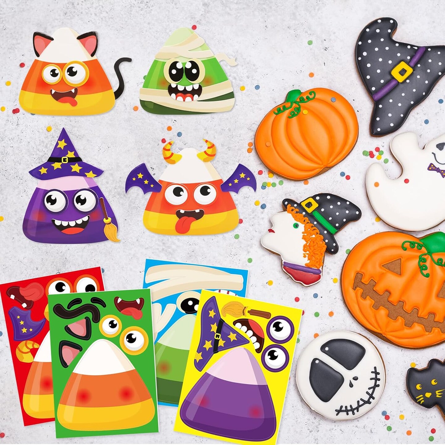Halloween Crafts for Kids Candy Corn Magnet Foam