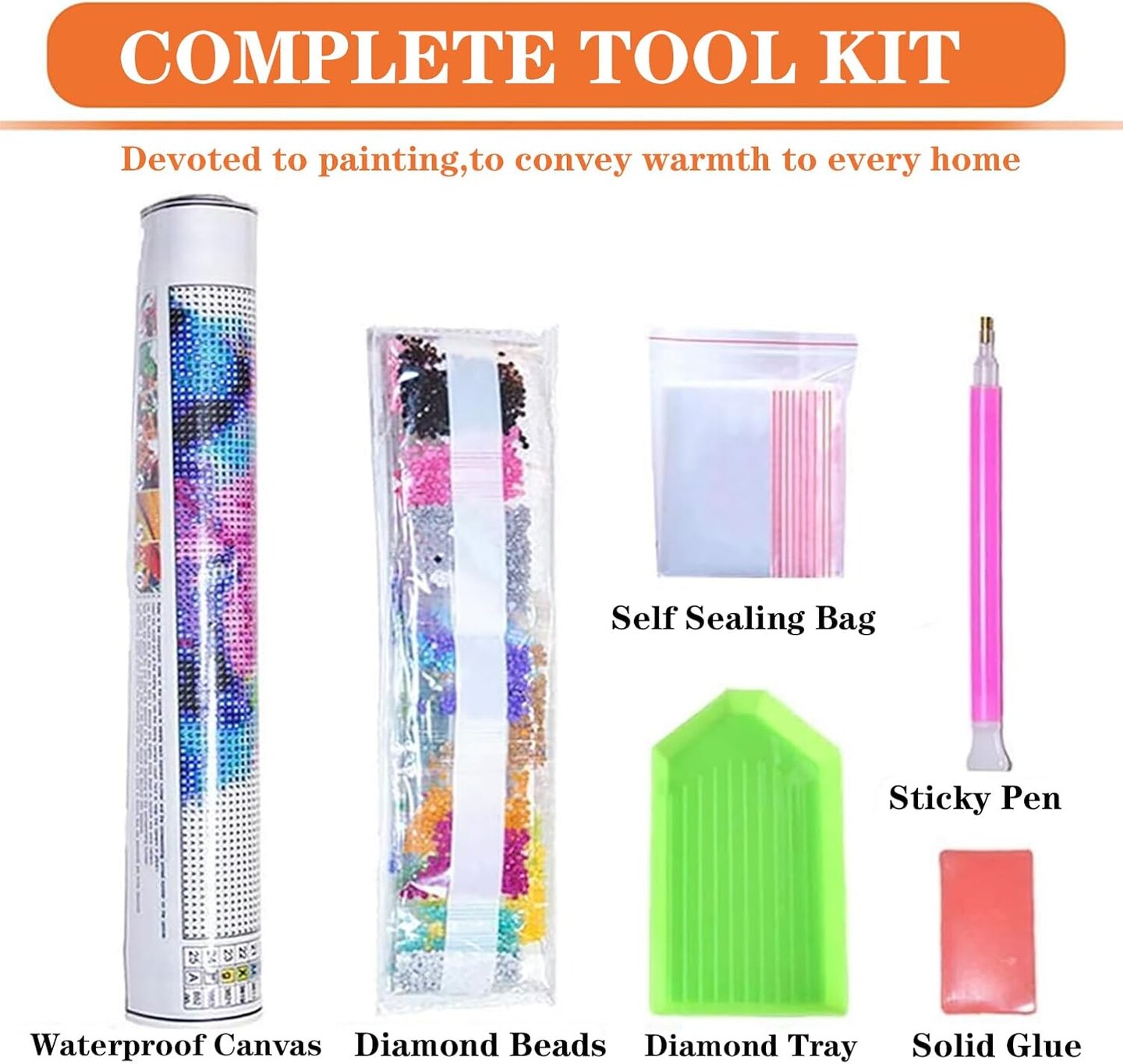 Diamond Art Kits for Adults, Christmas Gnome Diamond Painting Kit (16x12inch)