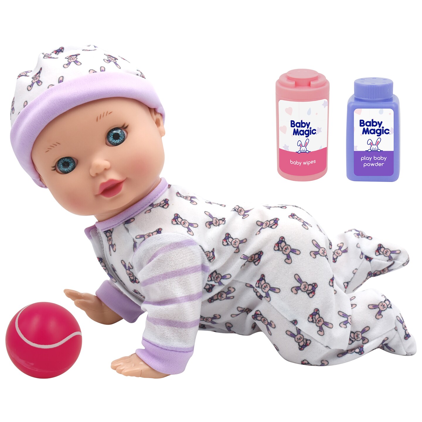 Little Darlings: Crawling Baby - 10&#x22; Baby Doll Playset, New Adventures, Children&#x27;s Pretend Play, Ages 2+