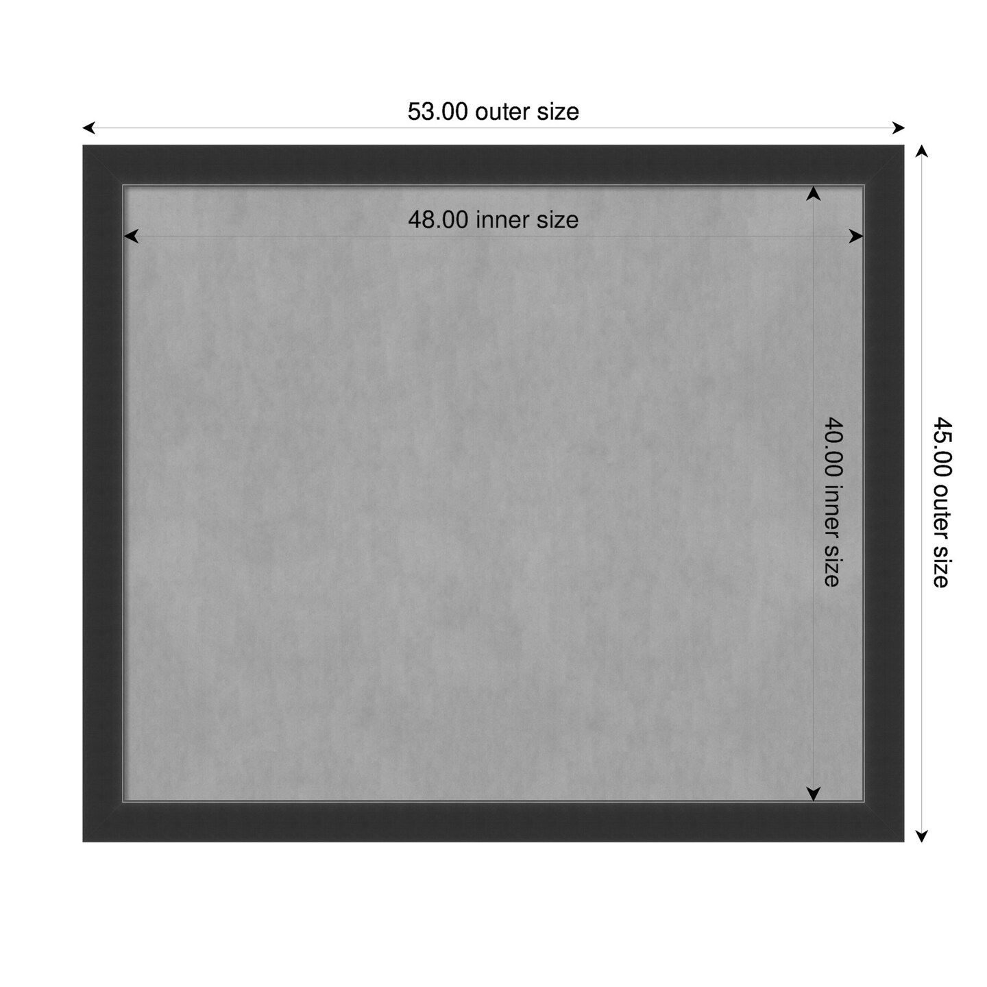 Corvino Wood Framed Magnetic Board