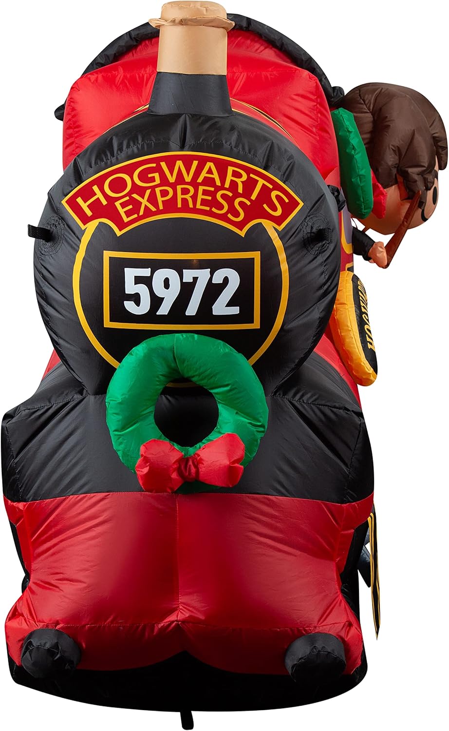 13' Gemmy Airblown Inflatable Harry Potter's Christmas Hogwarts Express Train Scene Yard Decoration 880007