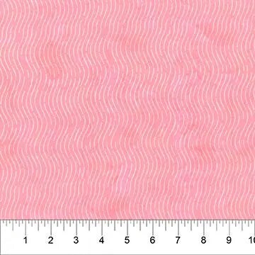 Banyan 83323-21 - LOVE NOTES - Ink Wave - Sweet Pink 45" Fabric Per Yard