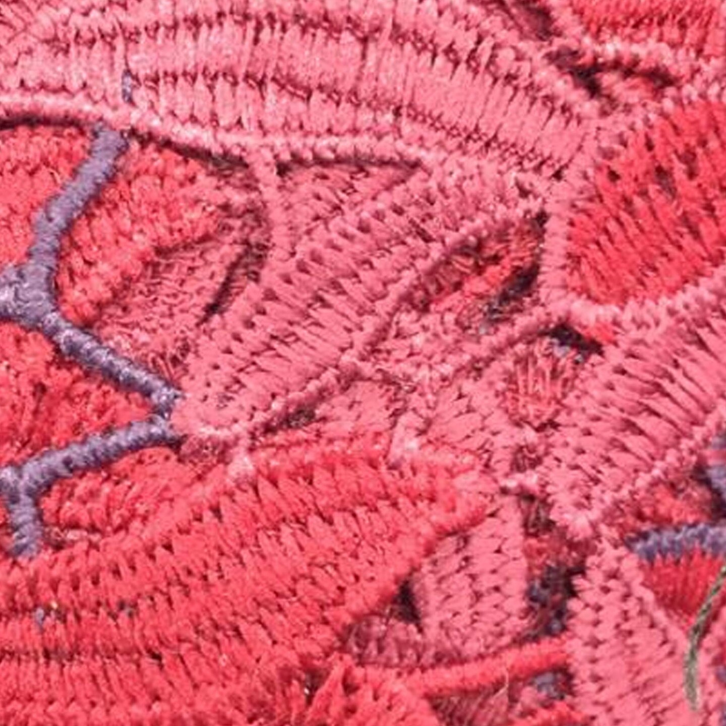 1 Yard Burgundy &#x26; Plum Italian Cotton Guipure Lace Luxury Couture Lace 54 Inches Wide