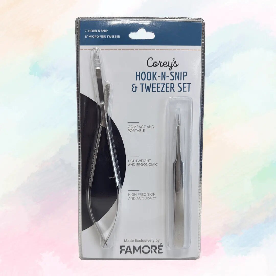 Corey&#x27;s Hook-N-Snip &#x26; Tweezer Set