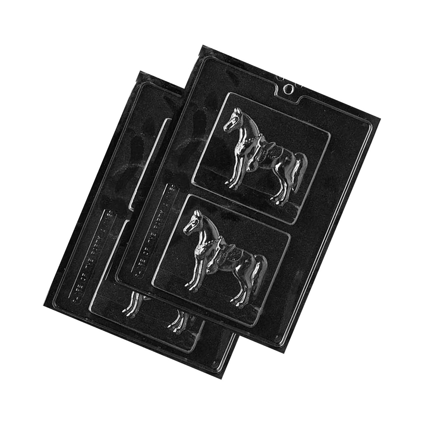 Horse Plaque Chocolate Mold for Stunning Confections