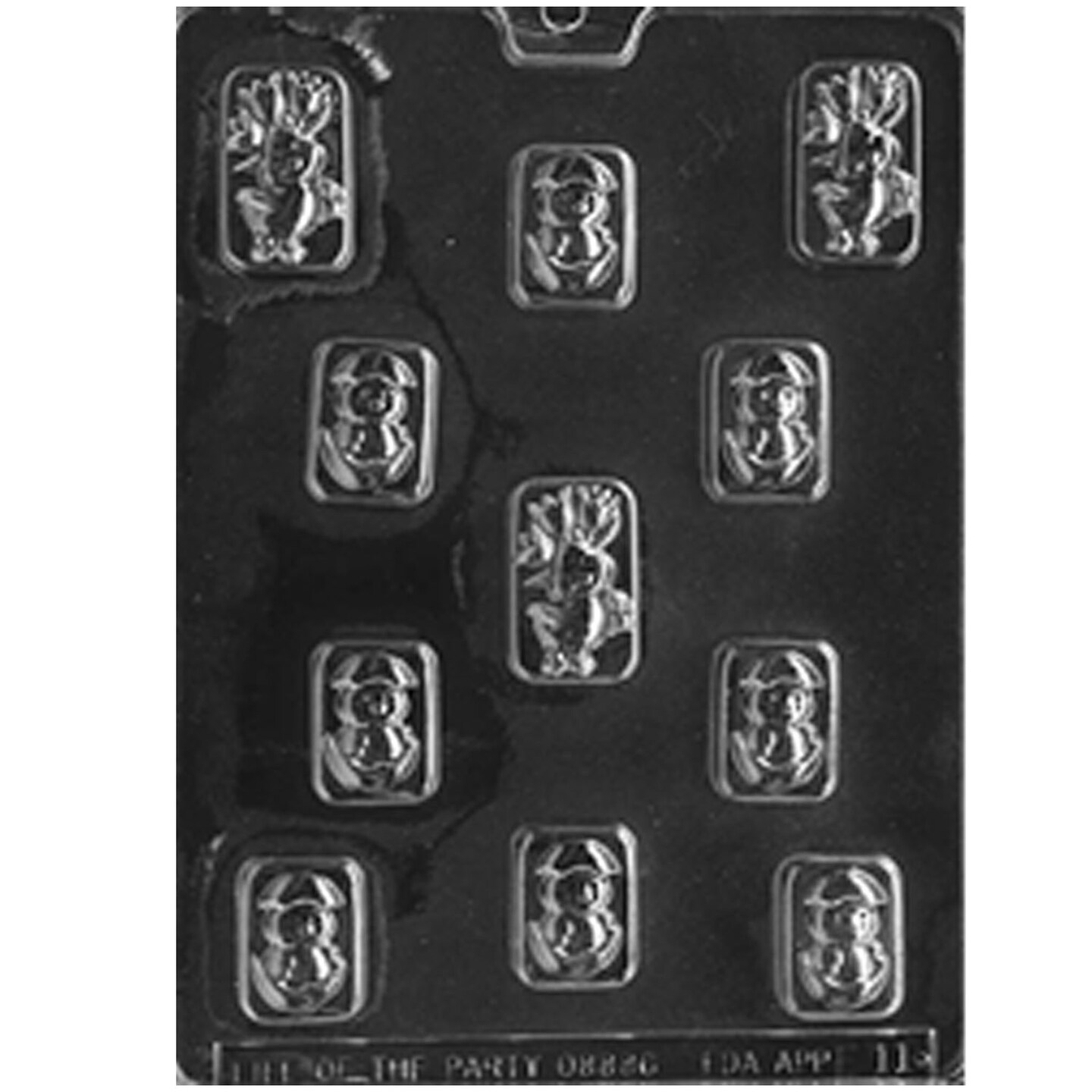 Assorted Chick Pieces Chocolate Mold