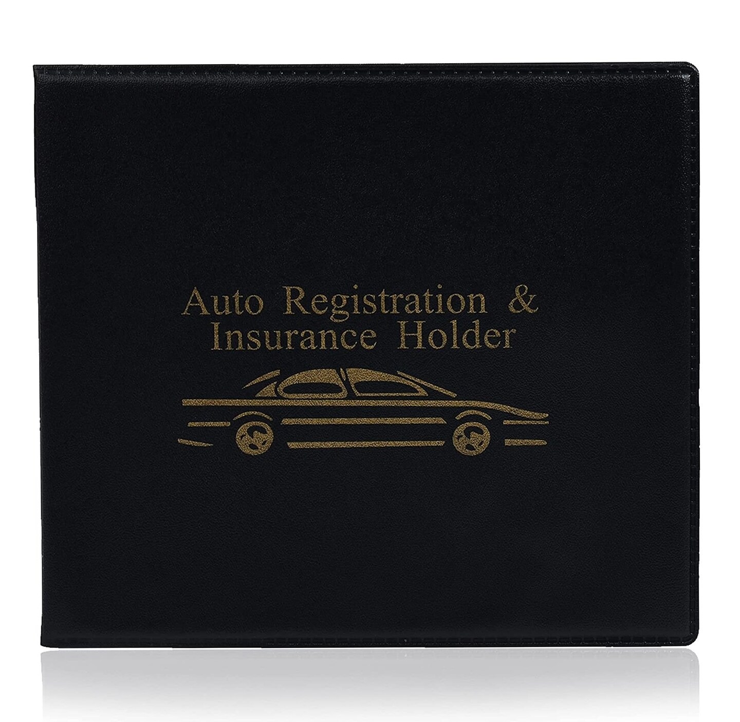 Handy Housewares Auto Registration &#x26; Insurance Holder Wallet - Keeps Your Car or Truck Documents Clean and Organized
