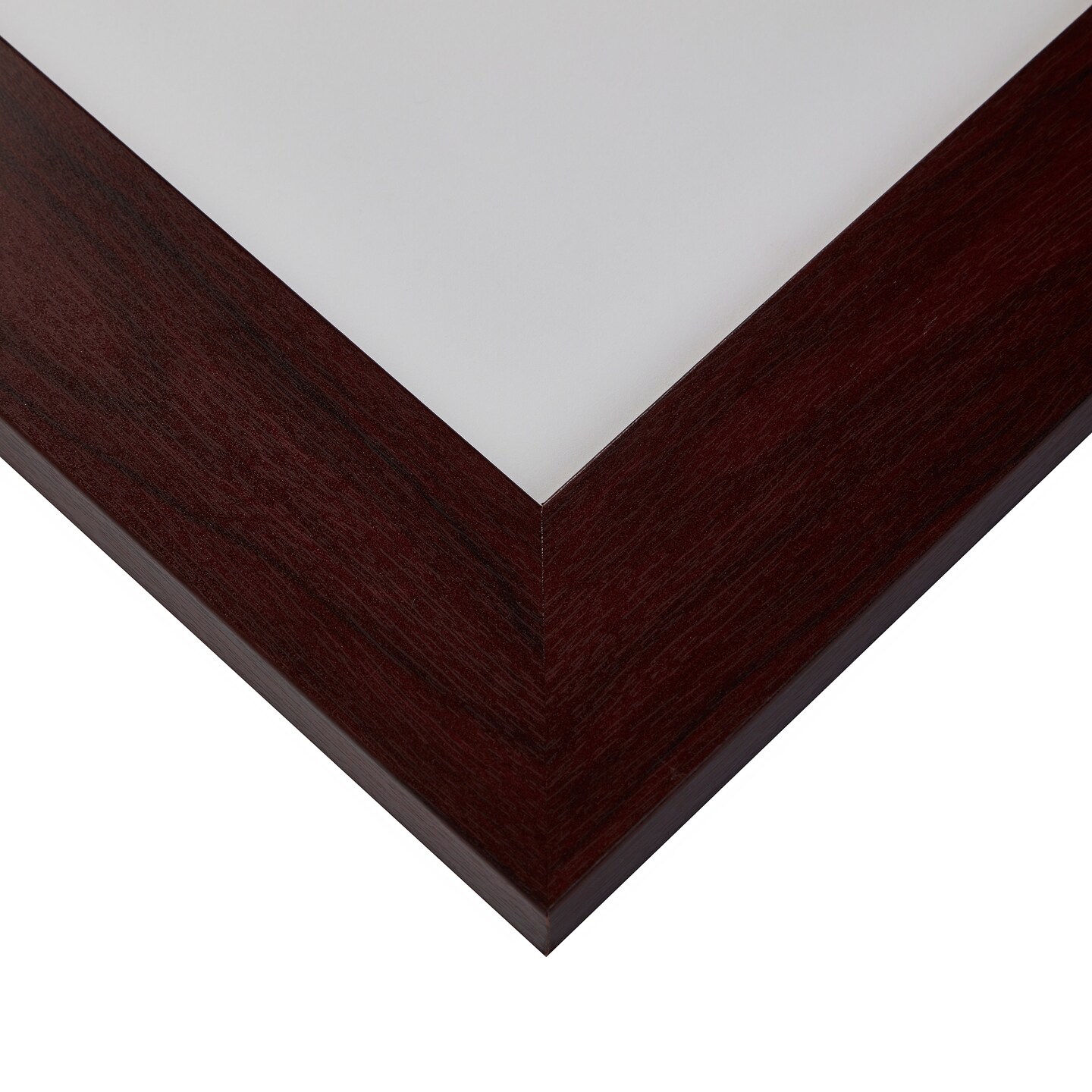 24x36 Matted Picture Frame, Bauhaus 200 2 Inch MDF Moulding, Wall Display Frame for Art, Posters, or Photos by wallsthatspeak