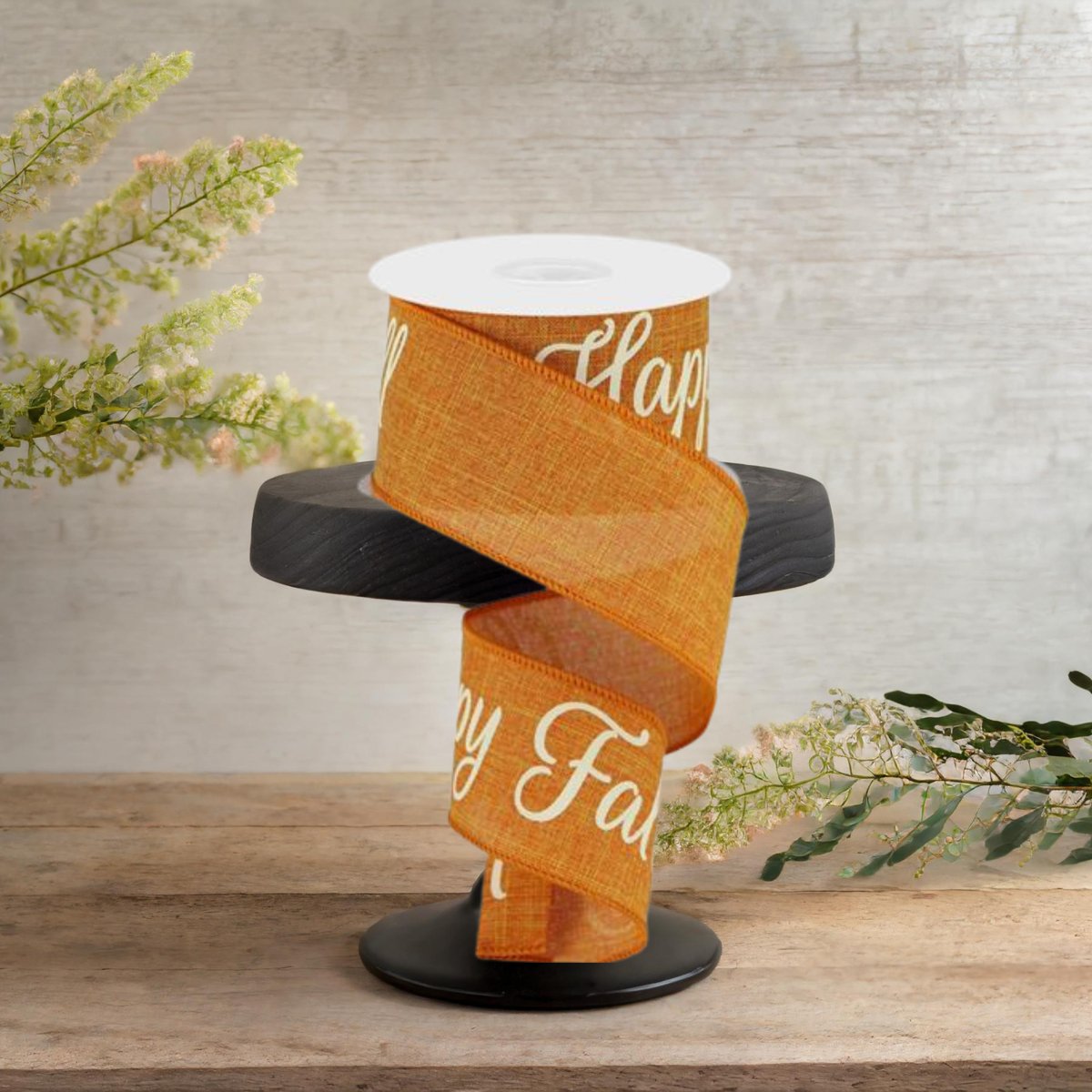 2.5&#x22; Happy Fall Yall Ribbon: Talisman (10 Yards)