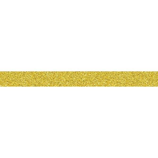 American Crafts Glitter Tape 3yd-Gold .625&#x22;