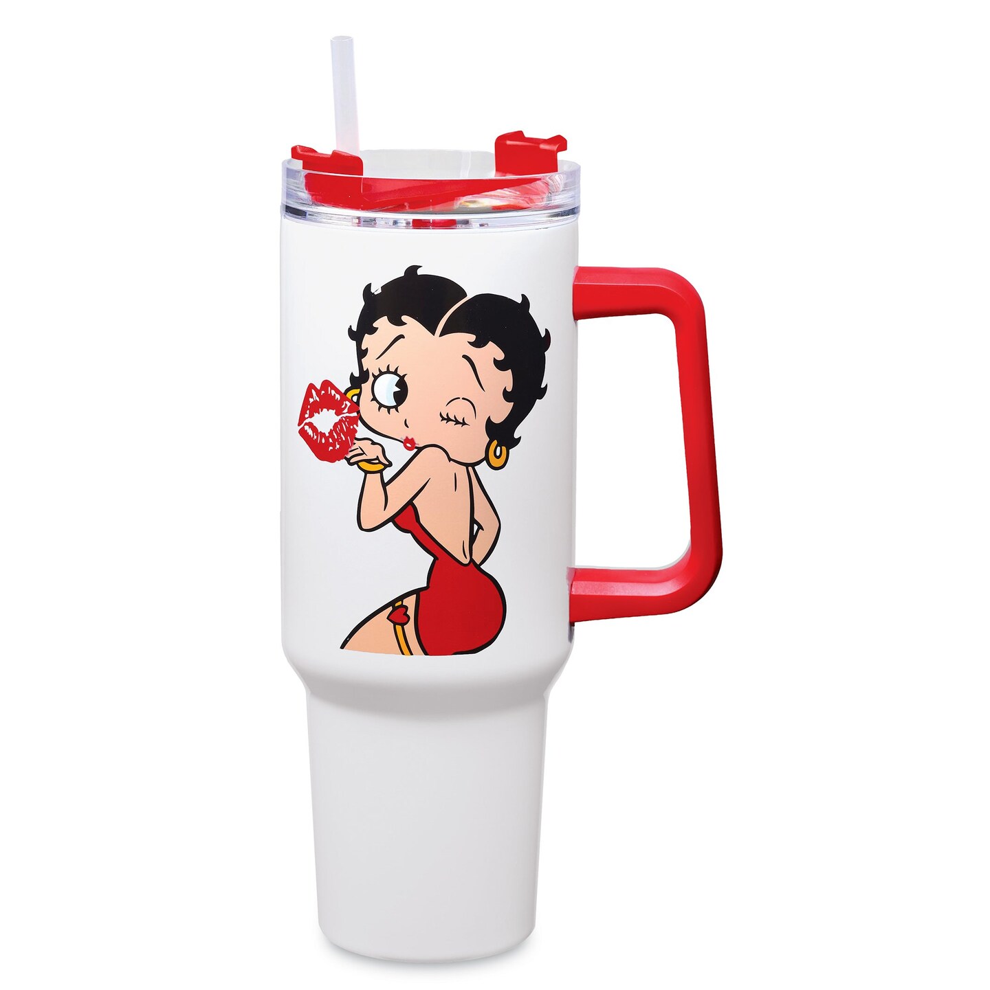 Collections Etc Betty Boop 40 oz. Double-Walled Tumbler