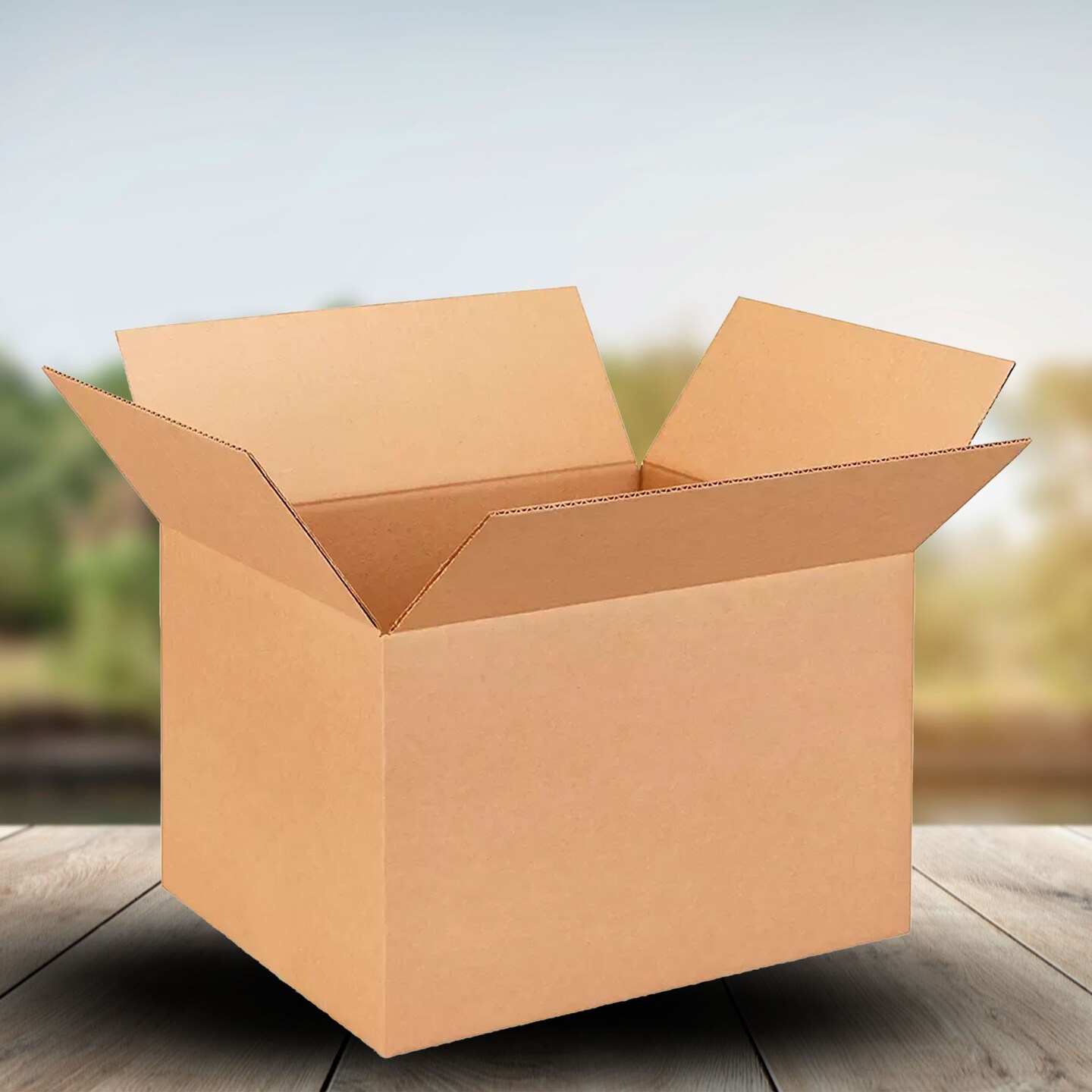 20 Psc Kraft Boxes, Durable Packing for Electronics and Apparel 18 x 14 x 12 Inch