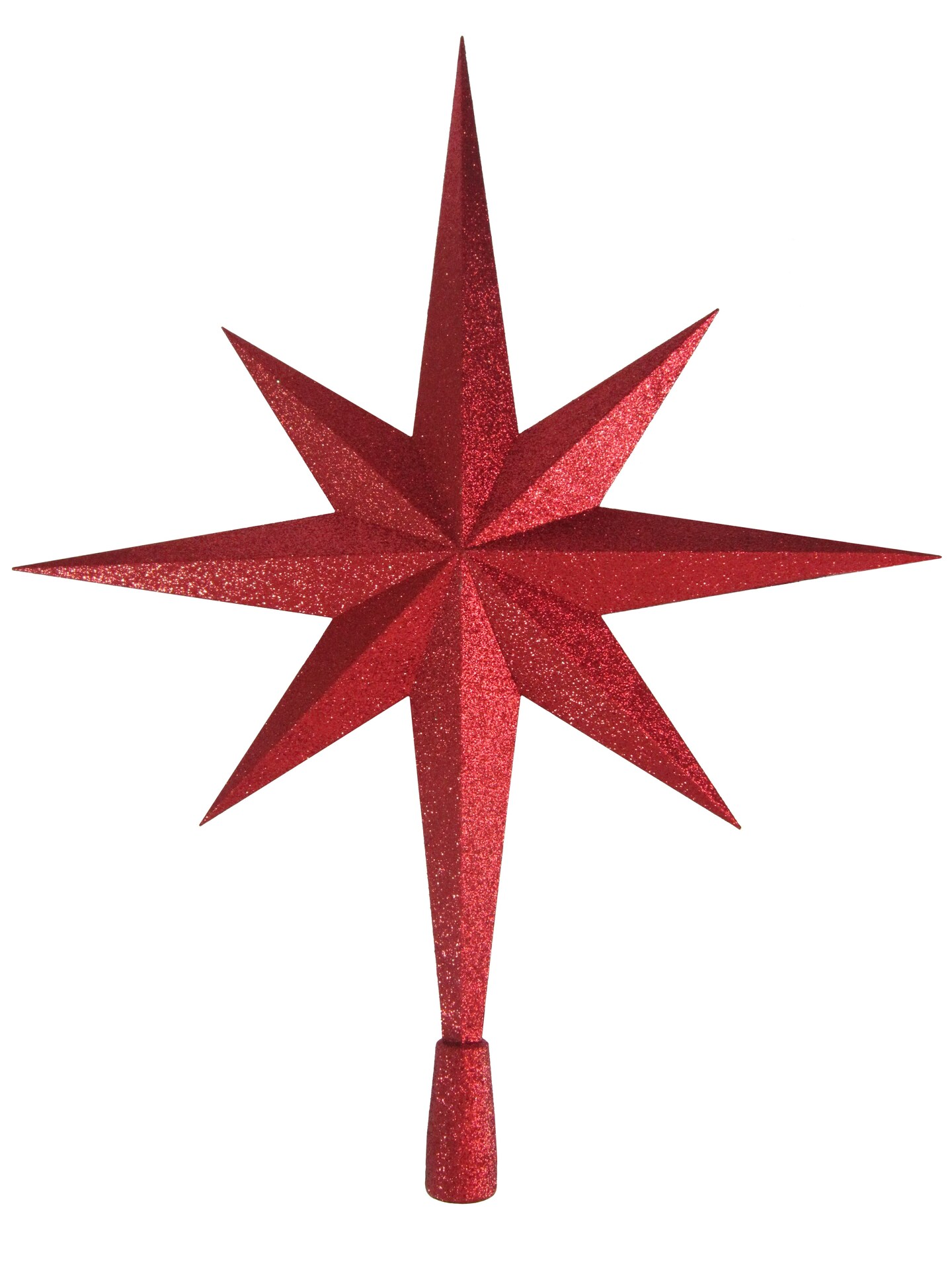 16&#x22; Red Star Tree Topper