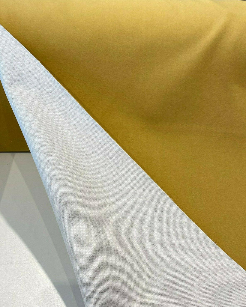1 Yard Supreme Velvet Yellow Gold Upholstery Drapery Fabric Soft 54 Inch Width