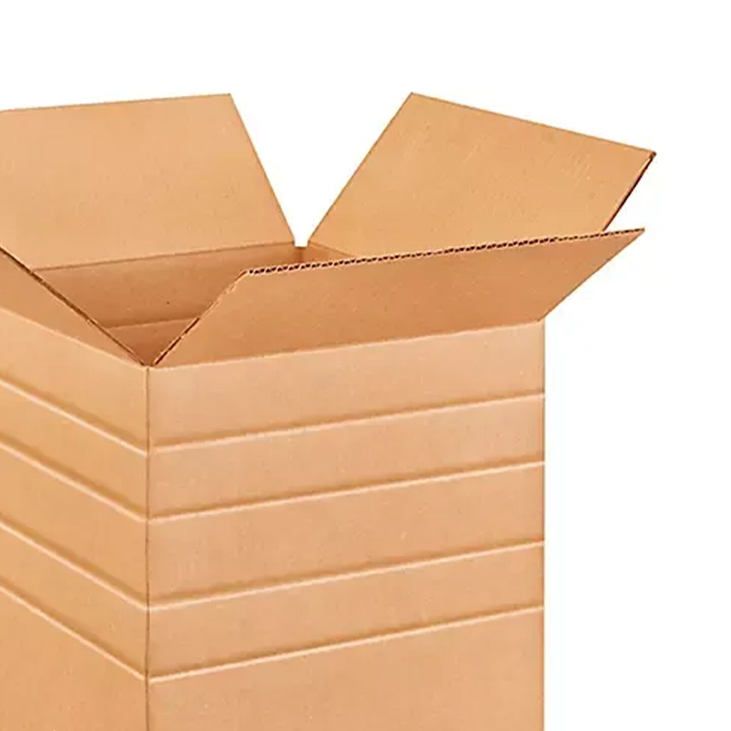 250 Pack Heavy Duty Multi Depth Corrugated Packaging Boxes for Moving and Storage 12 x 12 x 18