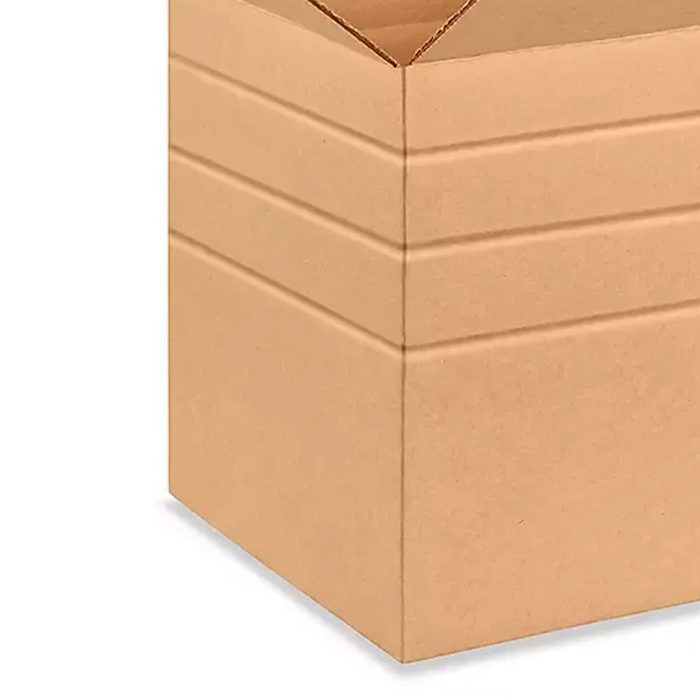 250 Pack Eco Friendly Multi Depth Corrugated Cube Boxes for Moving Storage Shipping 10 x 10 x 12 Inch