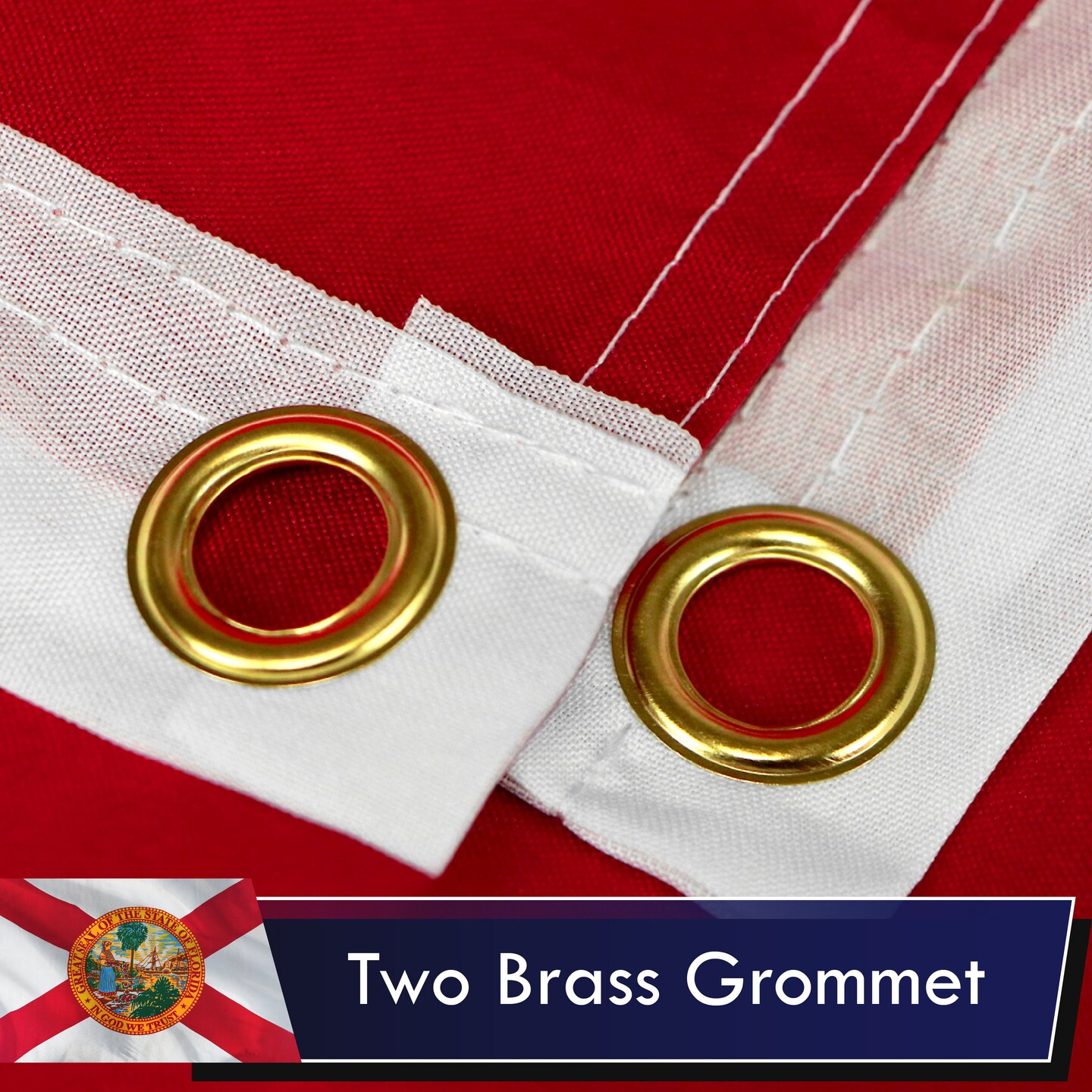 Florida FL State Flag 3x5 Ft 3-Pack Printed Polyester By G128