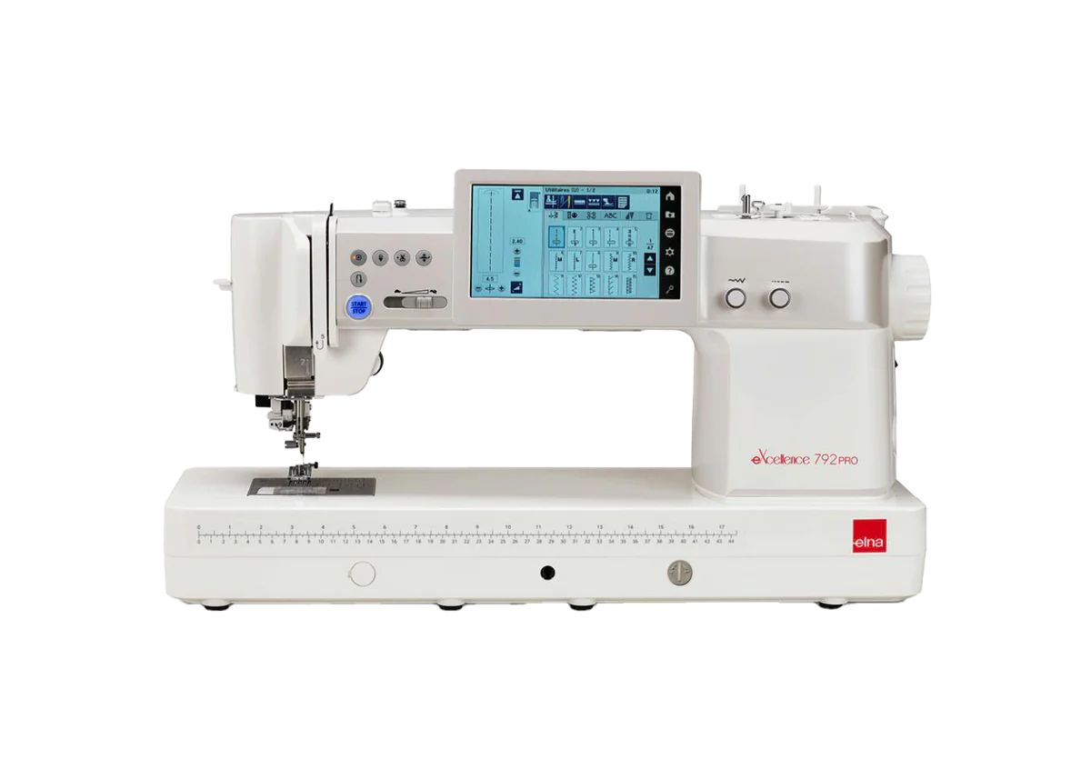 elna eXcellence 792 PRO Sewing and Quilting Machine with Accurate Stitch Regulator