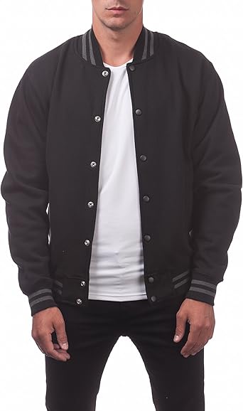 Varsity Fleece Baseball Jacket | RADYAN&#xAE;