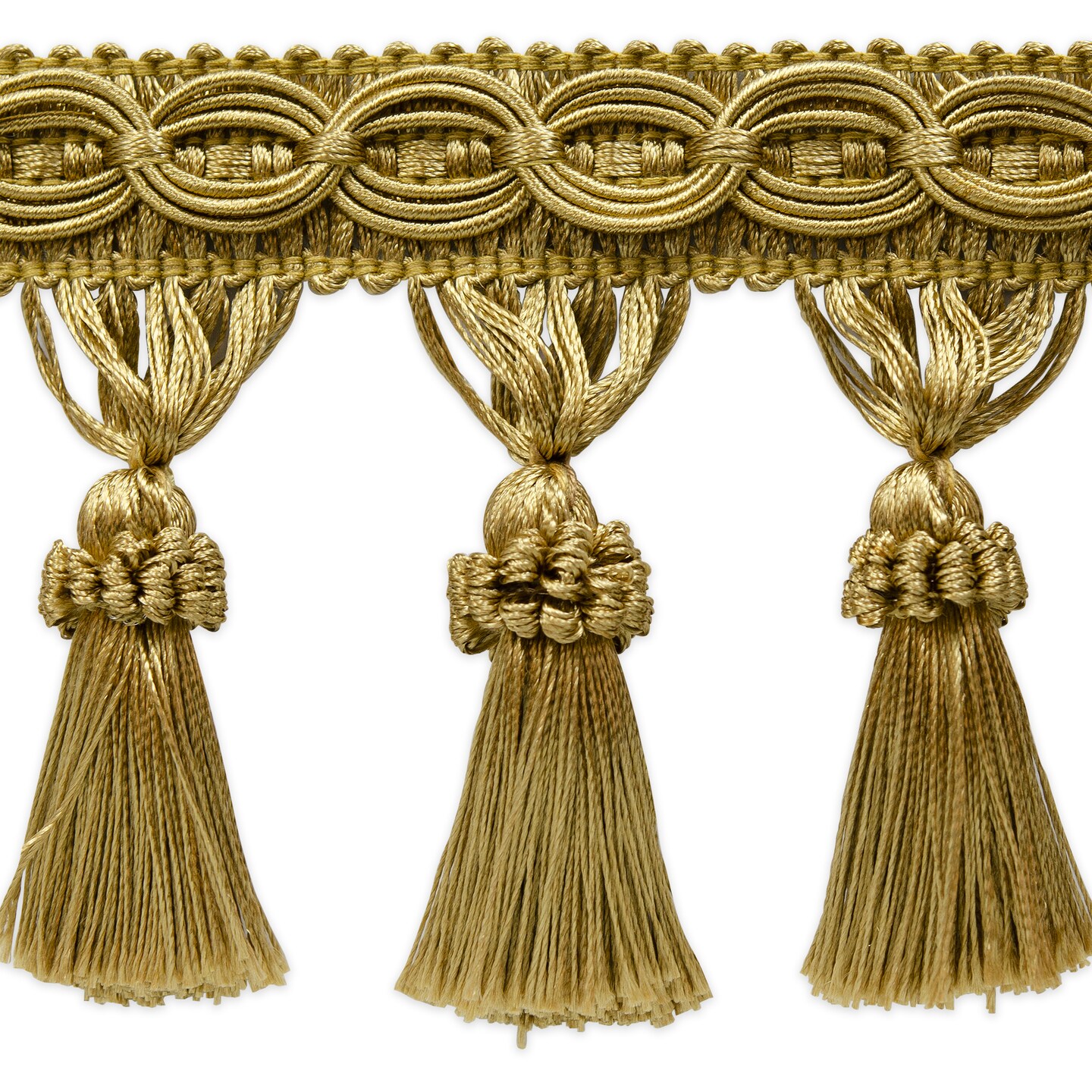 Kylie Classic Tassel Fringe. Trim | 5 yard cut