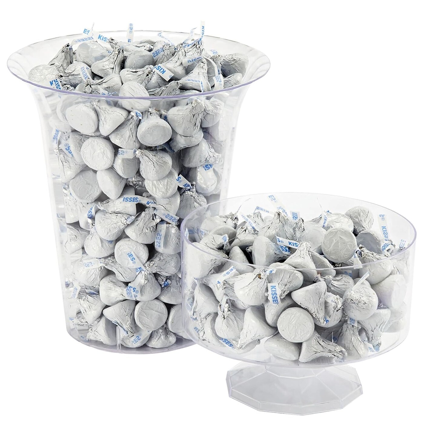 Kisses White Foils 66.7Oz