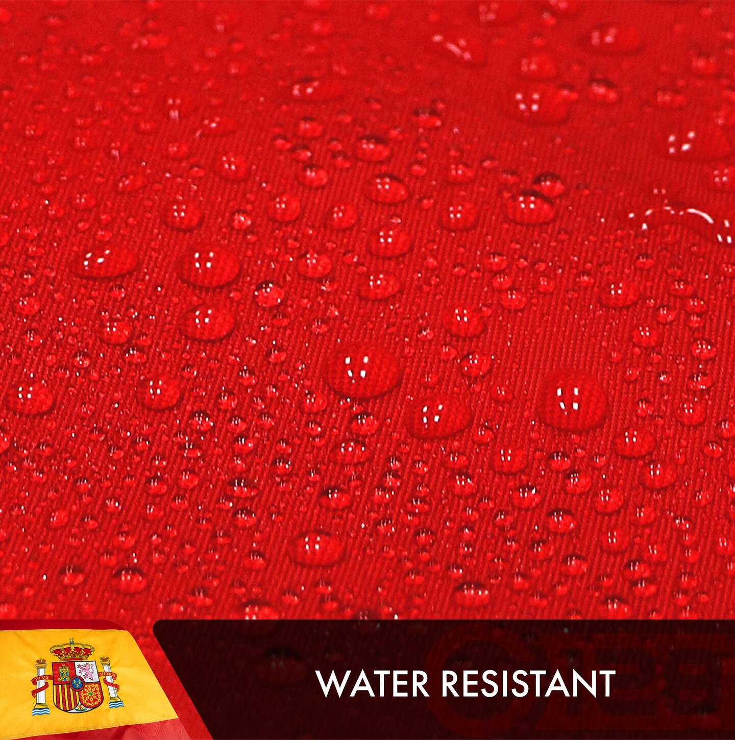 Spain Spanish Flag 3x5 Ft 2-Pack Double-sided Embroidered Polyester By G128