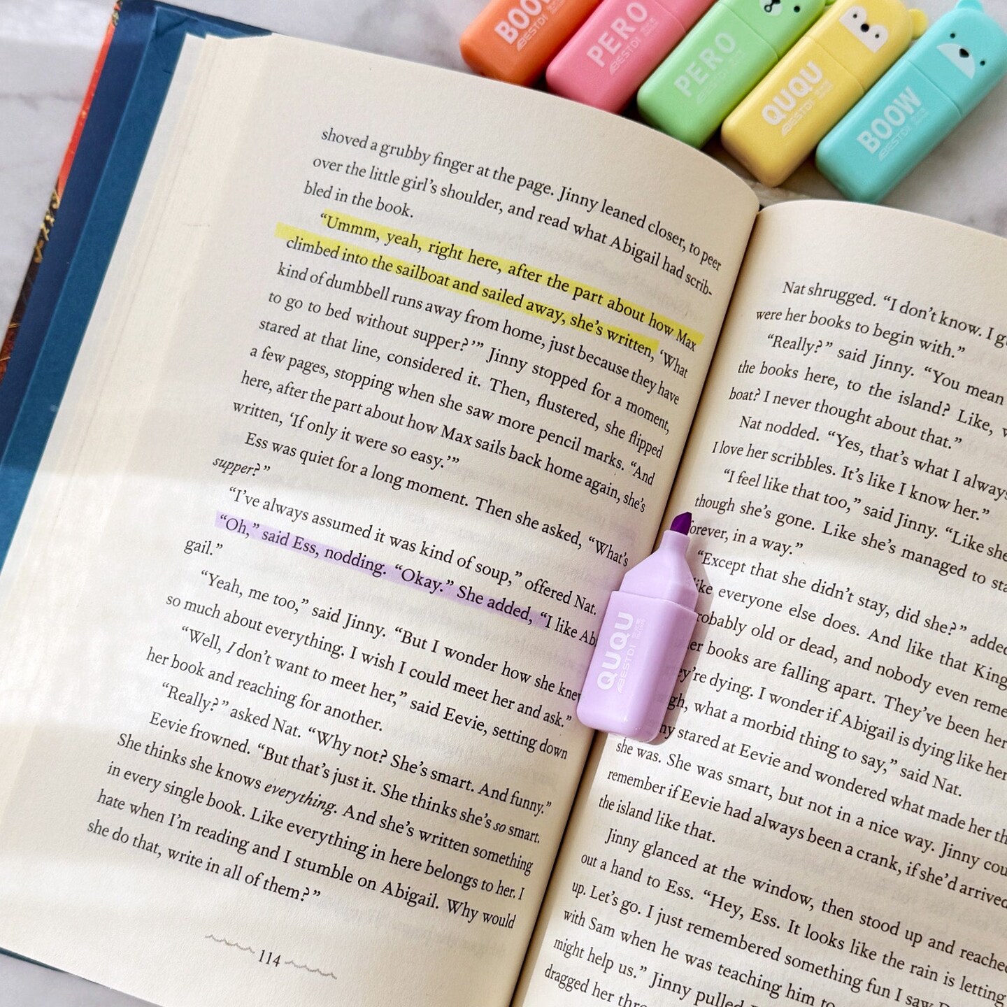 Wrapables Cute and Colorful Highlighters, Marker Pens, Stationery Supplies (Set of 6), Bears