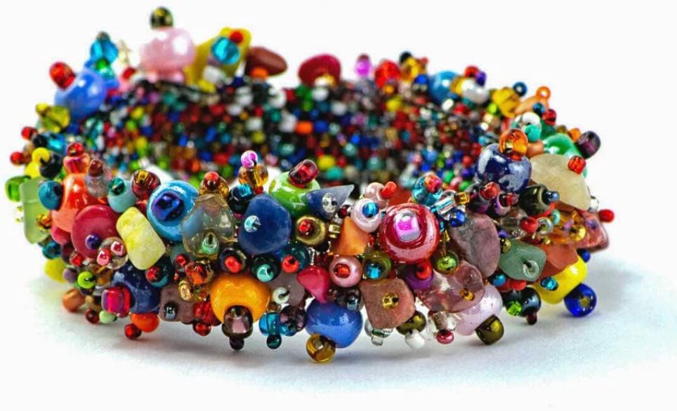 Seed Beads & Bugles 2-10mm Preciosa Ornela Czech Glass Beads, Mix Green Iris (20g)