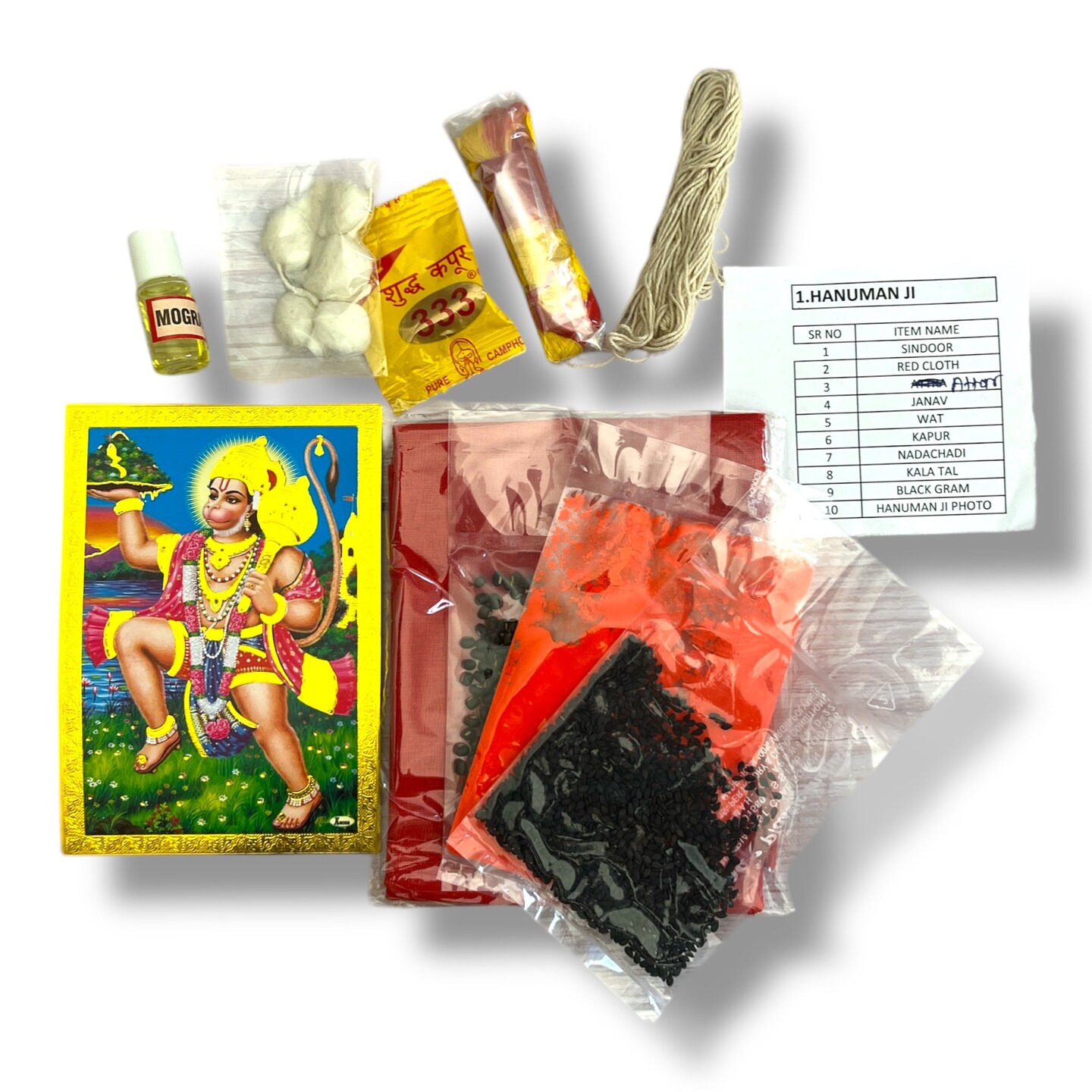 Hanuman Pooja Kit, Bajrang Puja Samagri, Hanuman Statue, Hanuman Photo, Hanuman Pooja Samagri, Maruti Pooja Kit