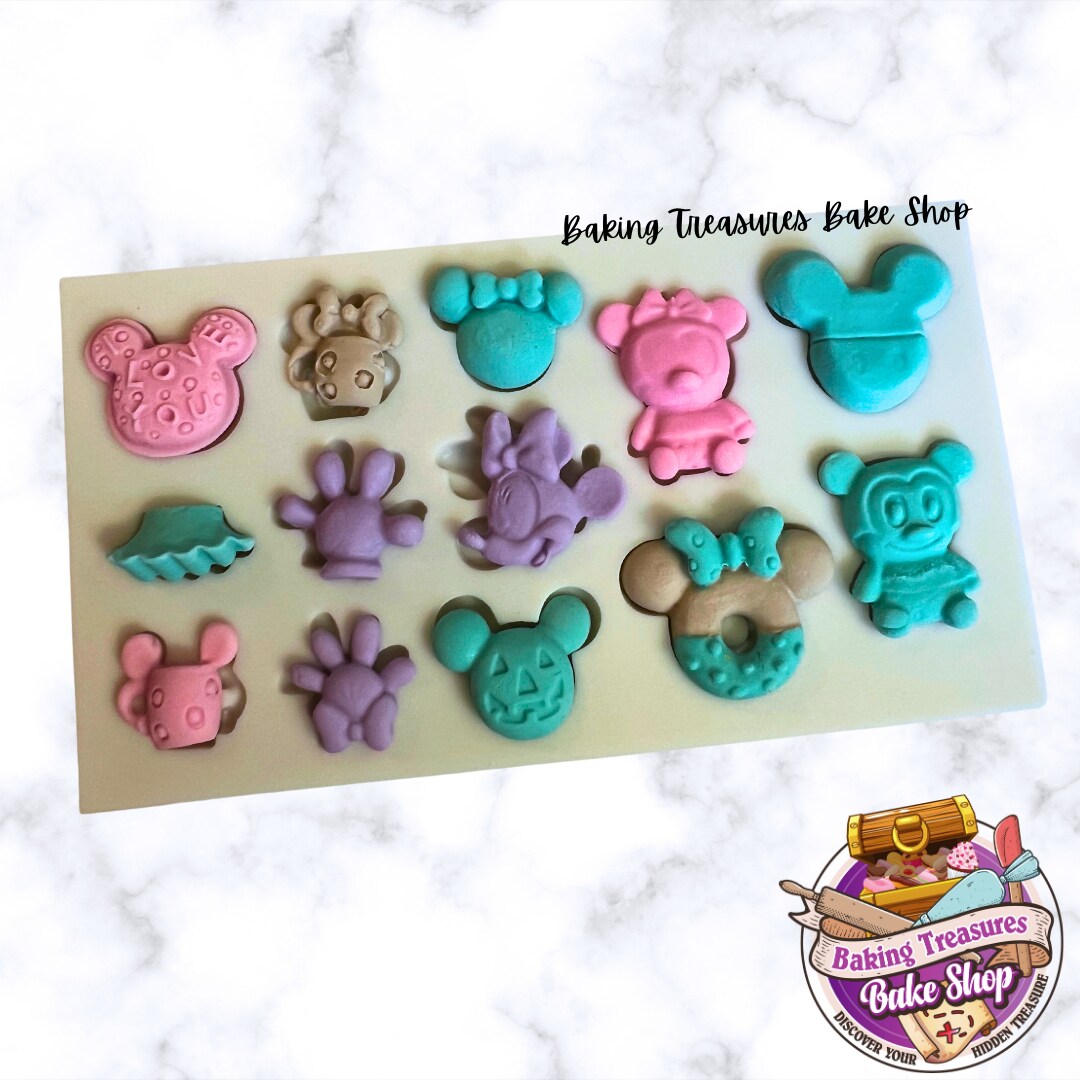 Mouse Themed Silicone Mold