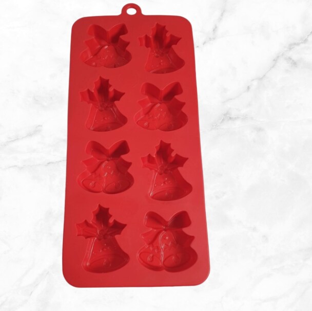 Christmas Bells Treat , Ice, Wax , Silicone Mold