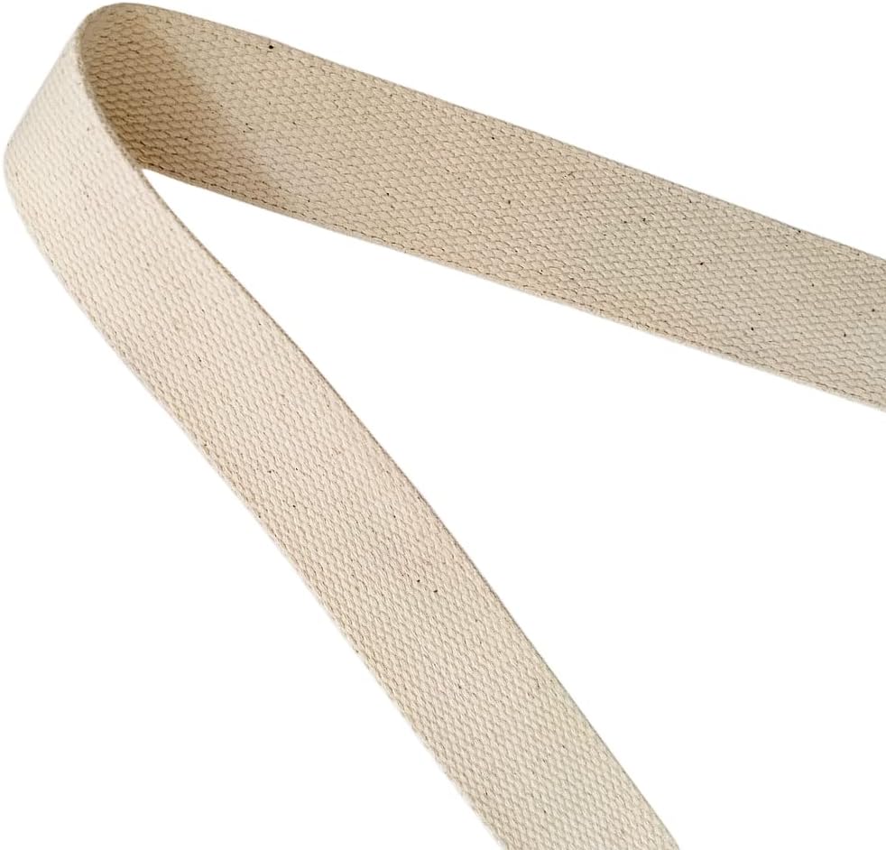 11 Yards Natural Heavy Cotton Webbing - 1.5 Inch